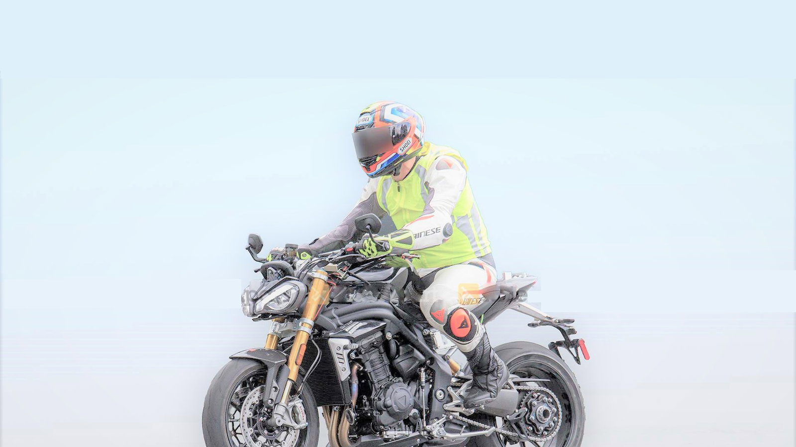 Triumph Speed Triple 1160 spied